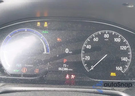 2022 Honda Accord Hybrid Touring из США, поврежденный, VIN 1HGCV3F92NA029136